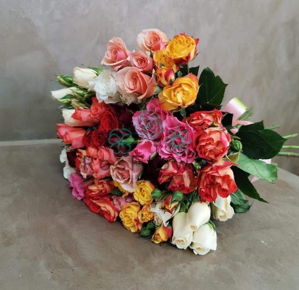 Букет цветов из: Розы в Старково