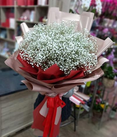 Букет цветов из: Гипсофила в Старково