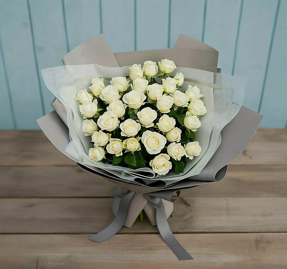 Букет Белоснежная нежность в Старково