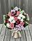 Букет цветов из: Альстромерии, Гвоздики, Розы и Хризантемы в Старково