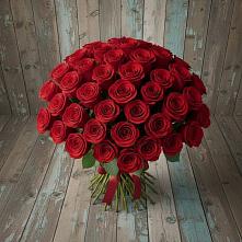 Букет 55 Красных роз Фридом #REPLACE_PRED# Старково