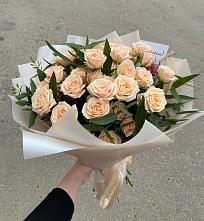 Букет Кремовые розы Латте #REPLACE_PRED# Старково