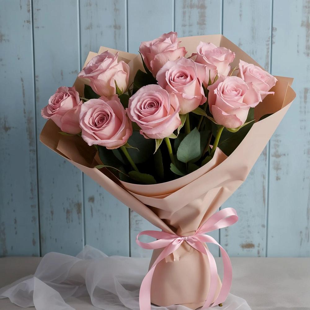 Букет цветов из: Розы в Старково