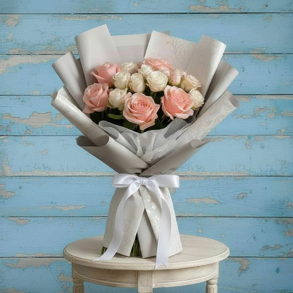 Букет цветов из: Розы в Старково