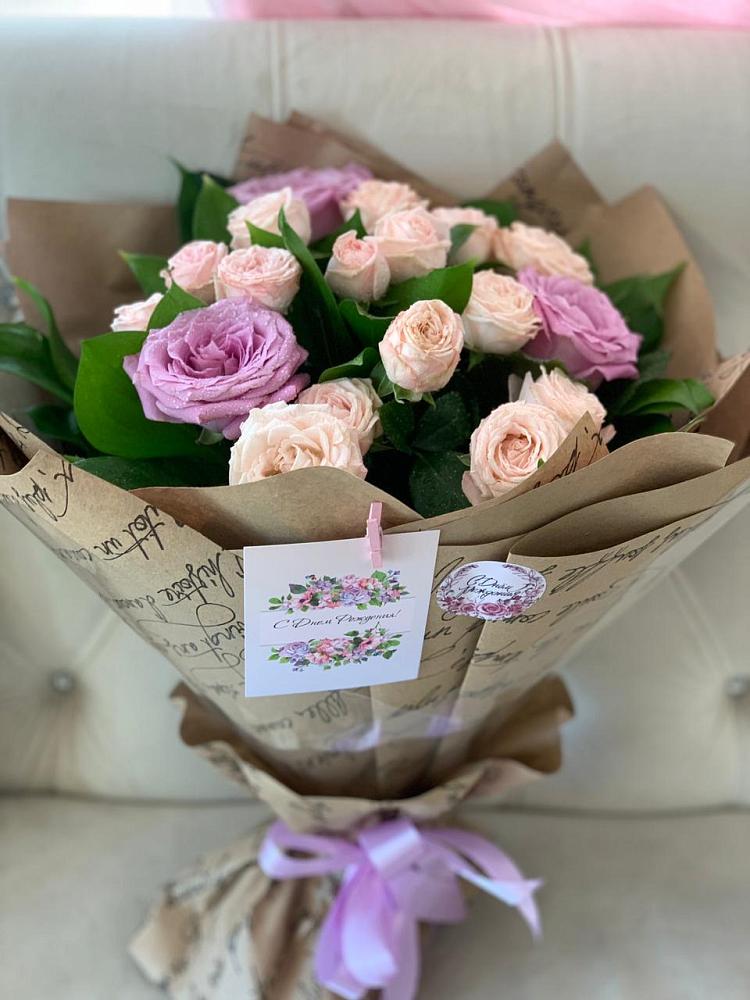 Букет цветов из: Розы в Старково