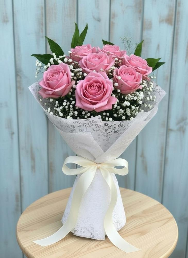 Букет цветов из: Розы в Старково