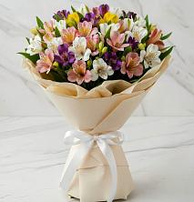 Букет цветов из:  Альстромерии в Старково