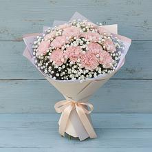 Букет цветов из:  Гвоздики в Старково