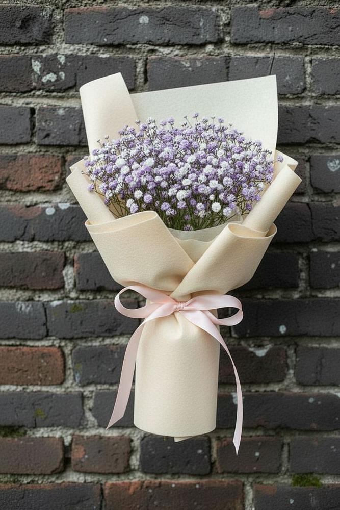 Букет цветов из: Гипсофила в Старково