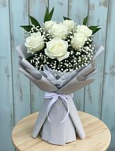 Букет цветов из:  Розы в Старково