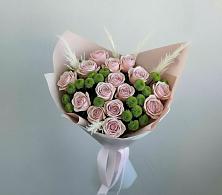 Букет цветов из:  Розы и Хризантемы в Старково