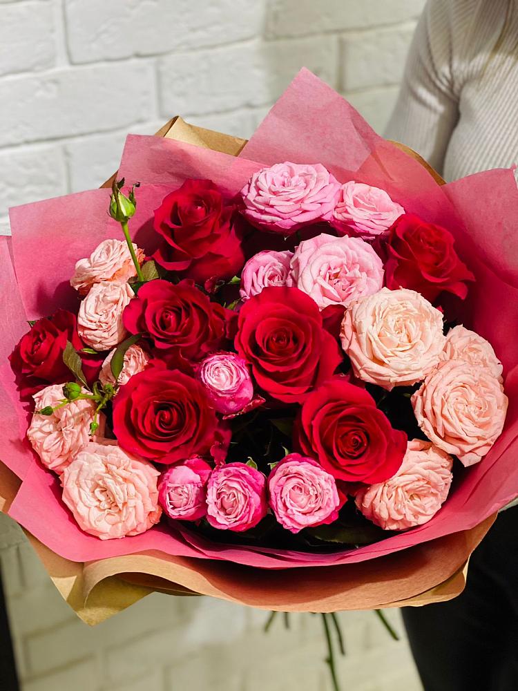 Букет цветов из: Розы в Старково