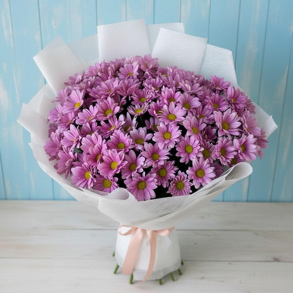 Букет цветов из: Хризантемы в Старково
