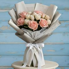 Букет цветов из:  Розы в Старково