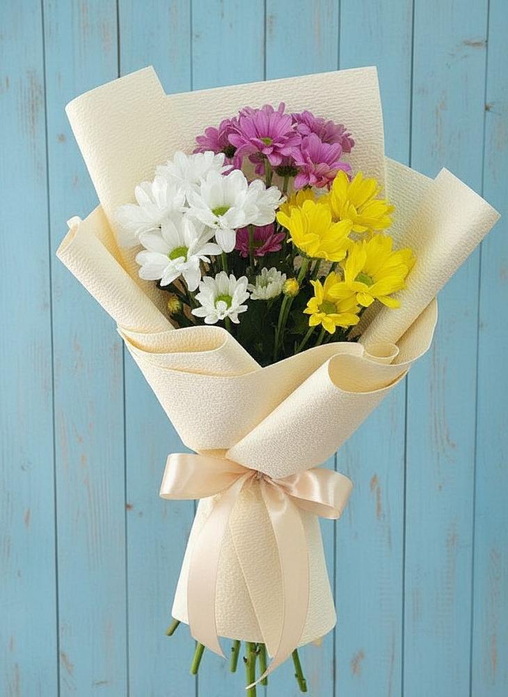 Букет цветов из: Хризантемы в Старково