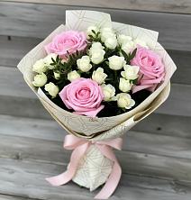 Букет цветов из:  Розы в Старково