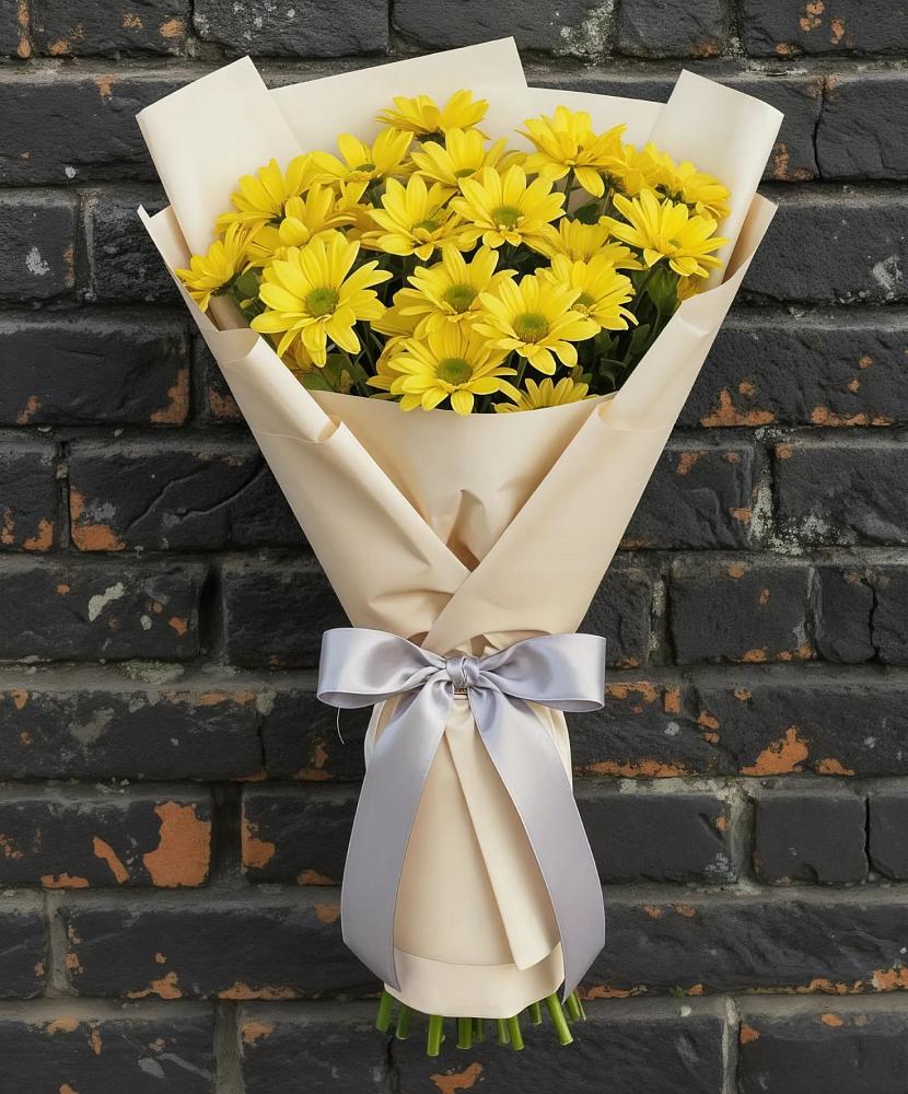 Букет цветов из: Хризантемы в Старково