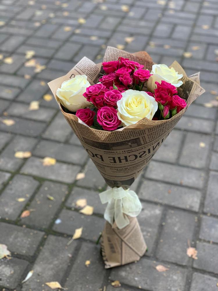 Букет цветов из: Розы в Старково