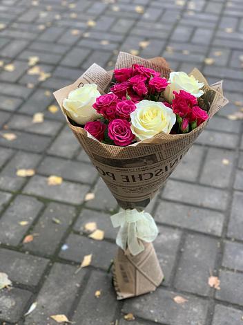 Букет цветов из: Розы в Старково