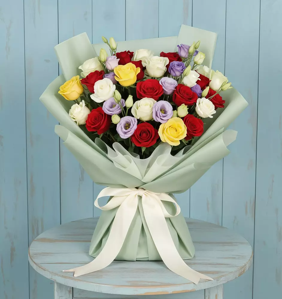 Букет цветов из: Розы в Старково