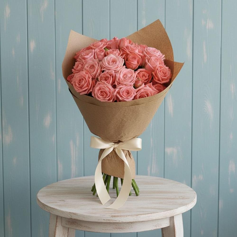 Букет цветов из: Розы в Старково