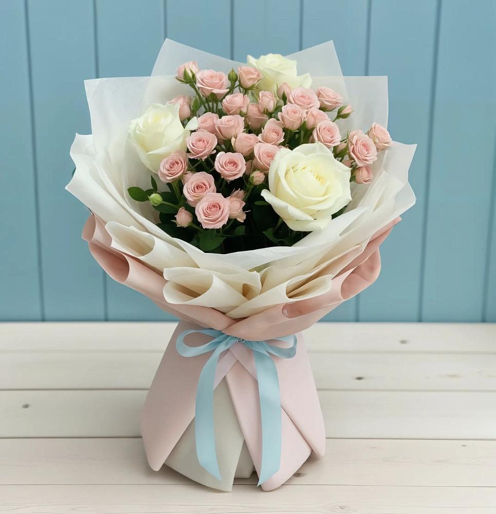 Букет цветов из: Розы в Старково