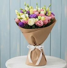 Букет цветов из:  Лизиантусы в Старково