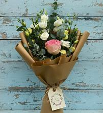 Букет цветов из:  Розы и Лизиантусы #REPLACE_PRED# Старково